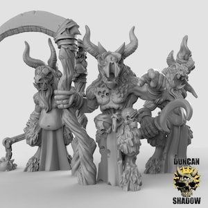 Minotaur Nercromancer Miniature by Duncan Shadow Dnd, Dungeon and Dragon Mini, Tabletop Miniature, Miniature, Fantasy Miniature