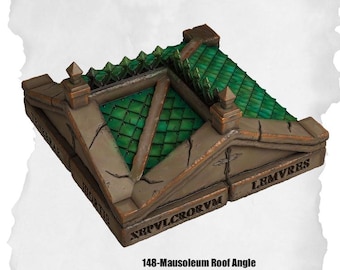 Graveyard Terrain – Mausoleum Accessories Pack for DnD Tiles