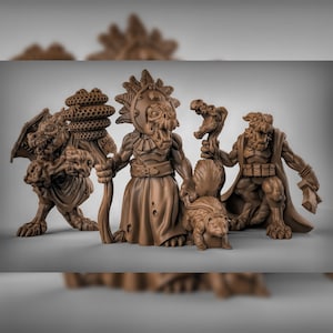 Kobold Wizard by Duncan Shadow Dnd, Dungeon and Dragon Mini, Tabletop Miniature, Fantasy Miniature