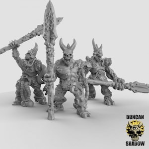 D0210-D0212 Duncan shadow, Dnd Plague spearmen, Plague Zombies, Human Plague Monster, Dnd Plague Zombies, Dnd Plague Demon Guard,