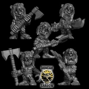 Goblin Barbarians with Great Axes | Great For Fantasy RPGs