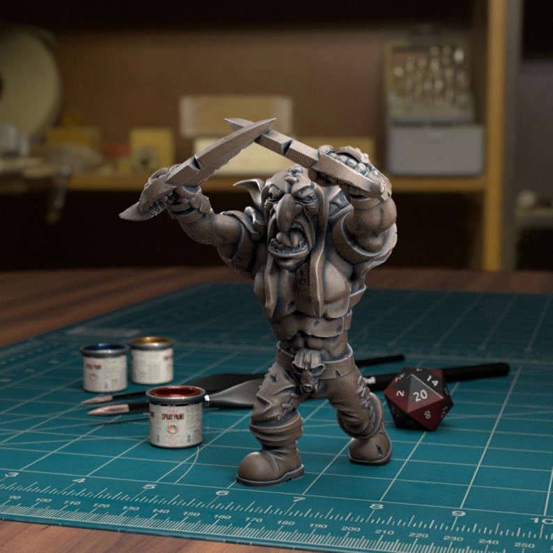 28/32mm Goblin Raider Bundle Deal, Medium Miniatures, TytanTroll Minitures, Dungeon and Dragons, RPG, Dnd, Pathfinder, Gobliins image 9