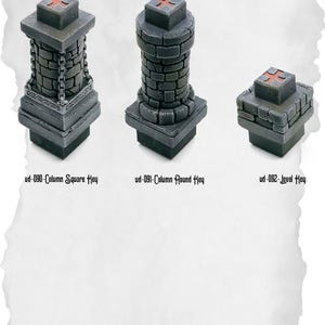 Elevation & Key Structure Set – Modular Dungeon Tiles for DnD Platforms, Puzzles, and Layered Terrain