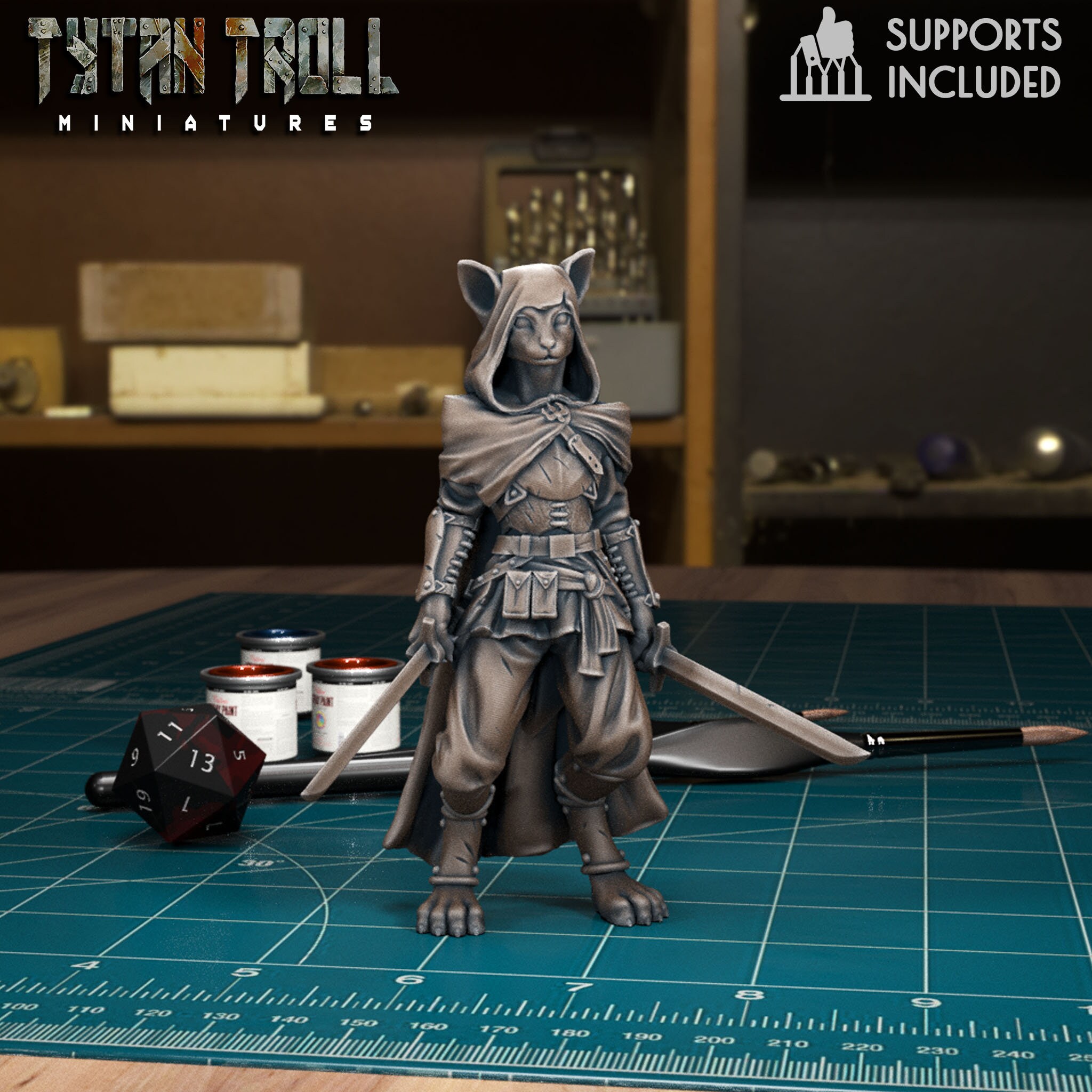 28/32mm Ranger Heroes of the Races , Medium Miniatures, Tytantroll ...