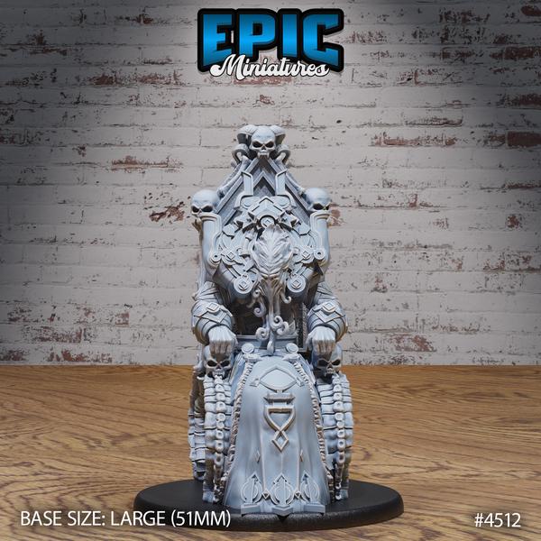 Villian Ruller Mind Emperor Miniature | 28mm-32mm | 3D Printed Resin Mind Emperor ...