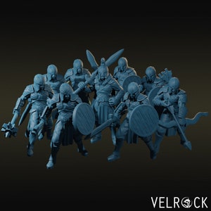 Townguards, town folk designed by Velrock Miniatures, Town-folk , city guards, City folk, Town soliders , City-guards,