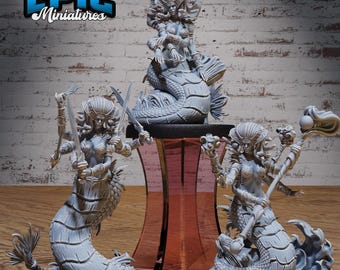 Mago O Strega In Miniatura – Modello 28-32mm Per Dungeons & Dragons E Giochi Da Tavolo - Foto 2