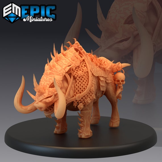 Forest Boar Miniature, Epic Miniatures RPG, D&D, Pathfinder - Etsy