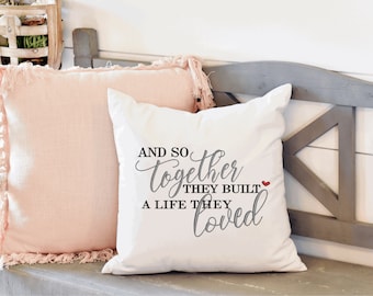 And So Together They Built A Life They Loved Embroidery Design- Available Sizes 8x12 6x10 5x7 4x4 INSTANT DIGITAL DOWNLOAD