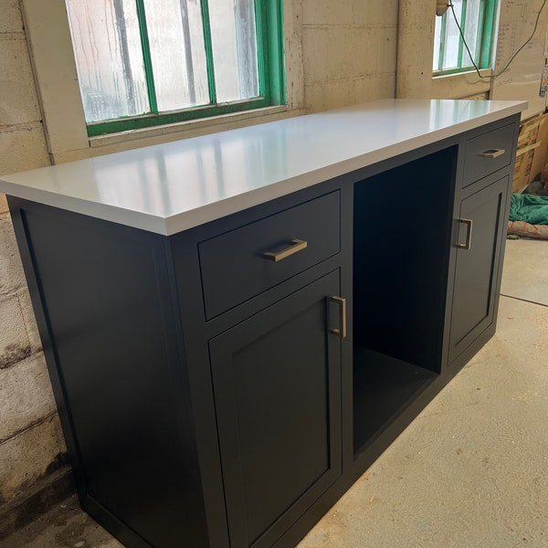 Bar With Fridge Etsy