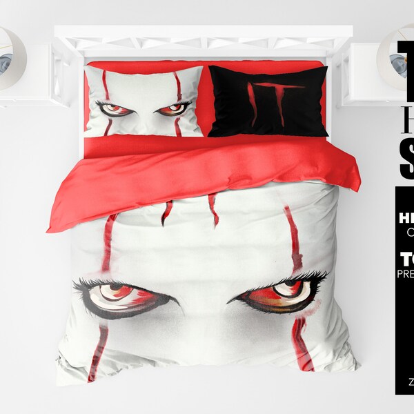 Horror Movie Bed Sheet Etsy UK