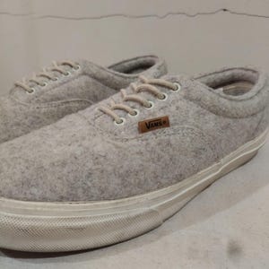 Vintage Vans Era Wool Felt Material from Italy mens 9US