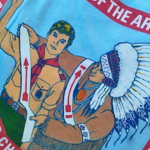 vintage 80s boy scout USA made in USA 1983 deadstock