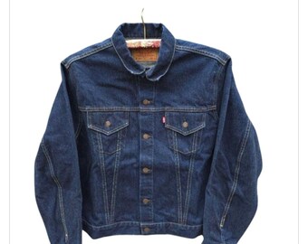 Vintage 1960s Levi's 70505 BIG E Denim Jacket ~ Estimated