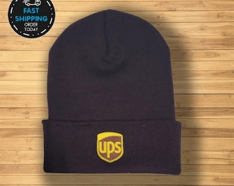 UPS Embroidered Beanie (YUPOONG Cuffed Beanie)