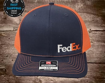 FedEx (Side Panel Embroidered Logo) Trucker Cap (Richardson 112)