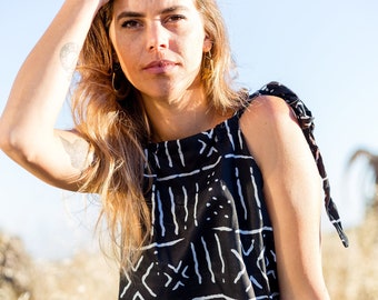 Summer Black and white dress