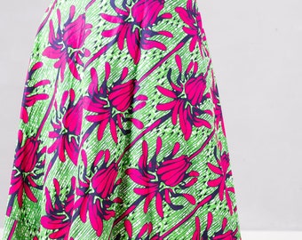 MAXI Colorful Wrap Skirt