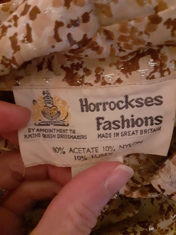 1970s long evening dress by Horrockses - image 2