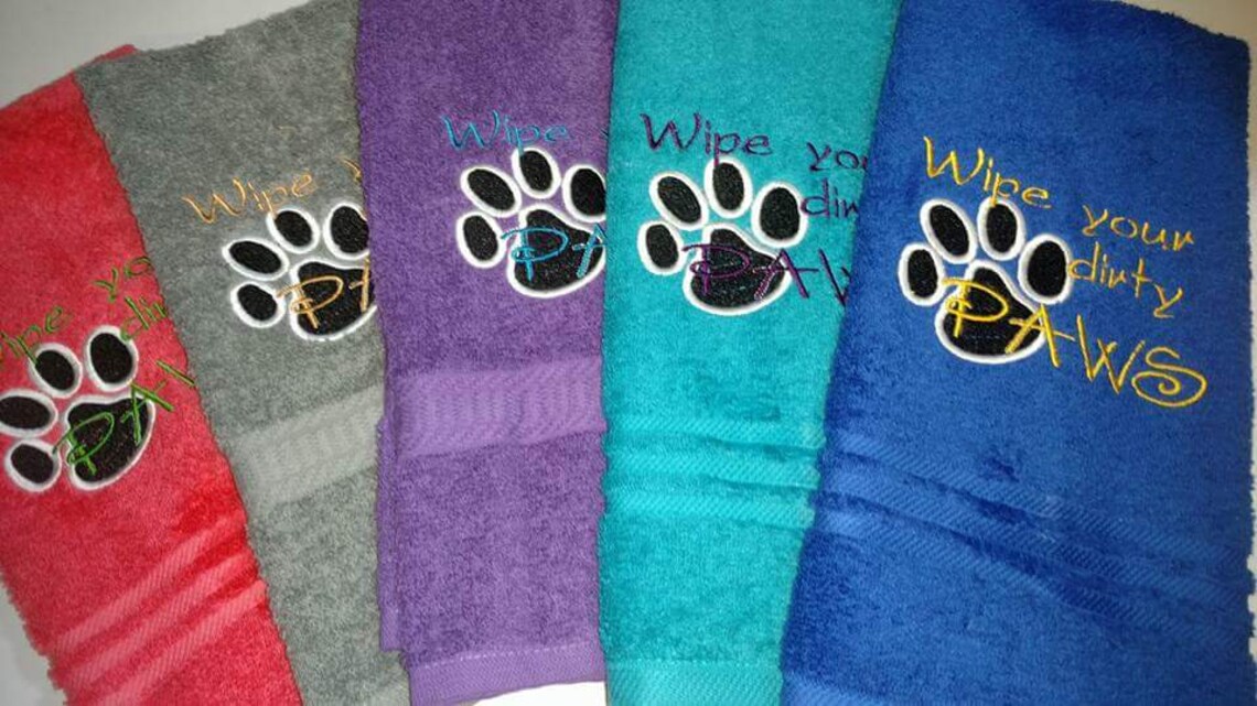 Wipe Your Paw's Paw Towels Etsy