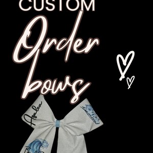 Sublimation Vinyl Bows