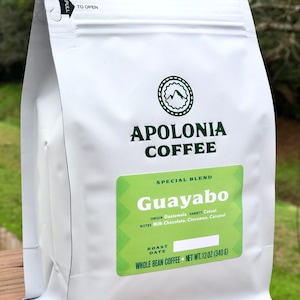 Guatemalan Coffee Beans: Medium Roast, Guayabo Especial Blend (12oz)