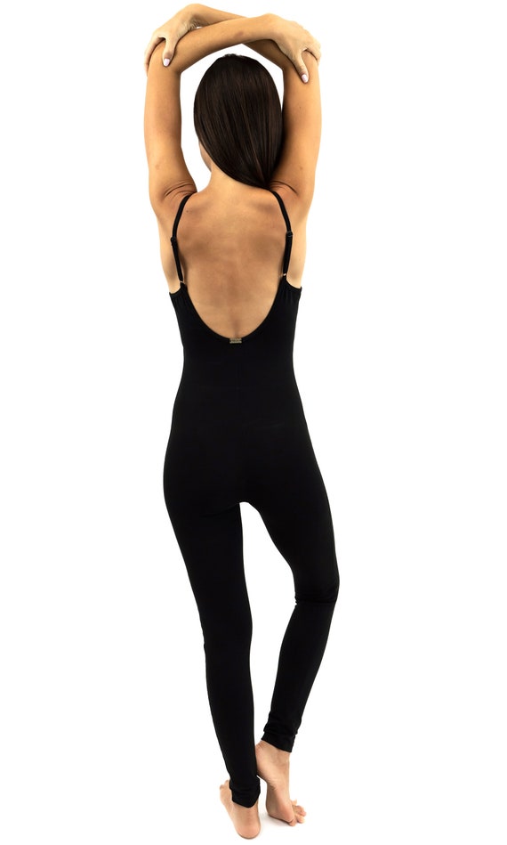 unitard black jumpsuit
