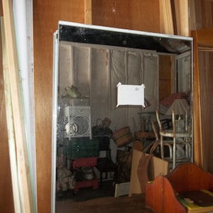 Single Rolling Panel Closet Room Seporator Miror Local Pick only, no free shipping 77&quot; H x 36.5&quot; W