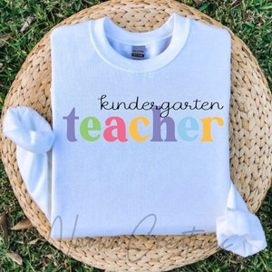 Kindergarten Teacher SVG | Cut File | Digital Download | Trending svg | Teacher svg