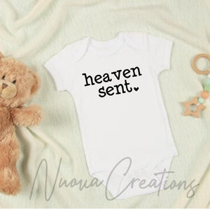 Heaven Sent SVG | Cut File | Digital Download | Trending | New Baby svg | Baby svg | Baby Shower svg