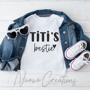 TiTi's Bestie SVG | Bestand knippen | Digitale download | Svg voor kinderen | Tante svg | Beste vrienden-svg