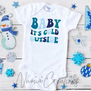 Baby it&#39;s Cold Outside SVG | Cut File | Digital Download | Trending | Retro svg | Winter svg | Christmas svg | Snow svg | Cold svg
