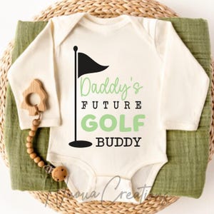 Daddy's Future Golf Buddy SVG, digitale download, digitale bestanden, rompertje svg, rompertje