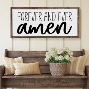 Forever and Ever Amen SVG, Song Lyrics svg, Sign svg, Cut Files