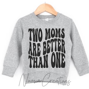 Twee moeders zijn beter dan één SVG, digitale download, bestanden knippen, Bonus Mom-svg, Pride-svg