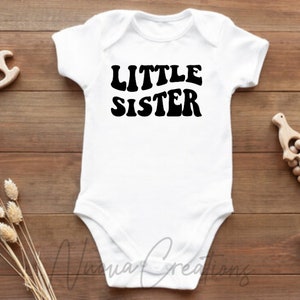 Little Sister SVG | Cut File | Digital Download | Sister svg | Sibling svg