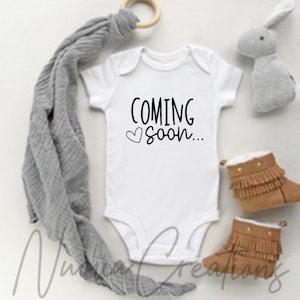 Coming Soon SVG | Cut File | Digital Download | New Baby svg | Baby Announcement svg