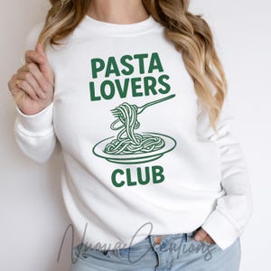 Pasta Lovers Club SVG, PNG, Past svg, Italian svg, Digital Download, Food svg, Cut Files