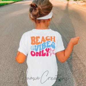 Beach Vibes SVG: Summer Cut Files (Digital Download, PNG Included