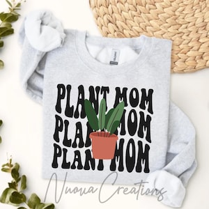 Mamá Planta SVG, PNG, Señora Planta SVG, Descarga Digital, Archivos Cortados, Mamá SVG, Plantas SVG, Plantas png