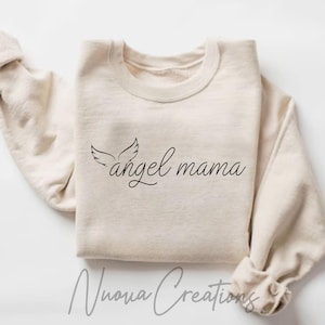 Angel Mama SVG, Fehlgeburt svg, Säuglingsverlust svg, Schwangerschaftsverlust svg