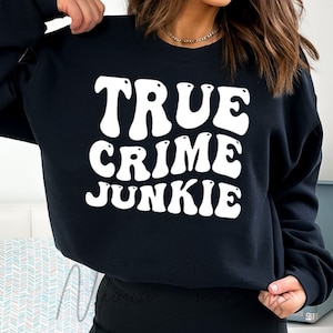 True Crime Junkie SVG | Cut File | Digital Download | Trending | Retro svg | Trending svg