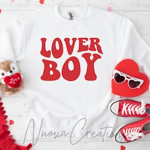 Lover Boy SVG / Archivo de corte / Descarga digital / Tendencias / Día de San Valentín svg