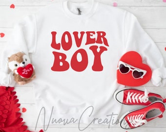 Lover Boy SVG / Archivo de corte / Descarga digital / Tendencias / Día de San Valentín svg