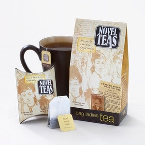 Novel Teas Contains 25 Teabags Individually Tagged With - Etsy