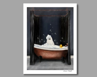 PRINT - "Boo-ble Bath" (1171)