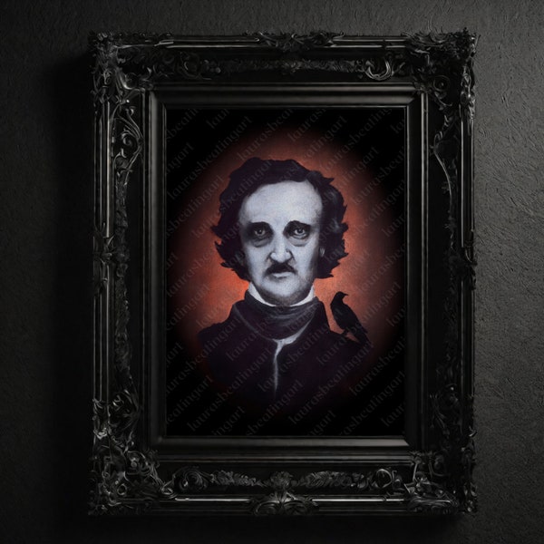 PRINT - "Poe Portrait" (1463)