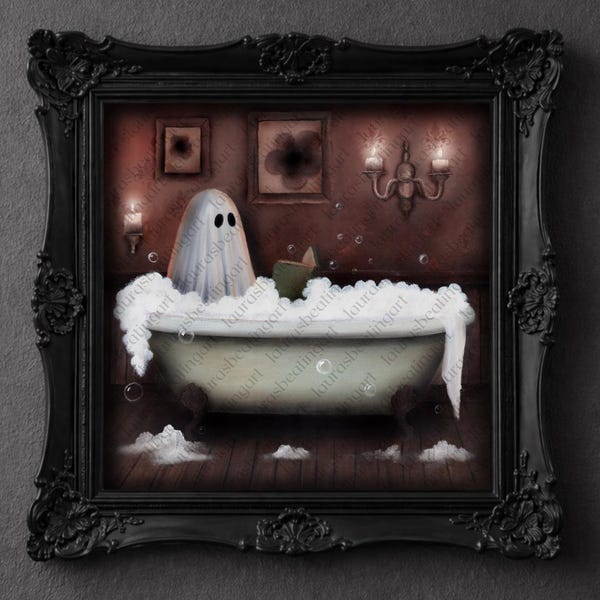 Geen AI, echte kunst PRINT - "Literair schuim" (1642)