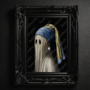 PRINT - "Ghoul with a Pearl Earring" (1221)