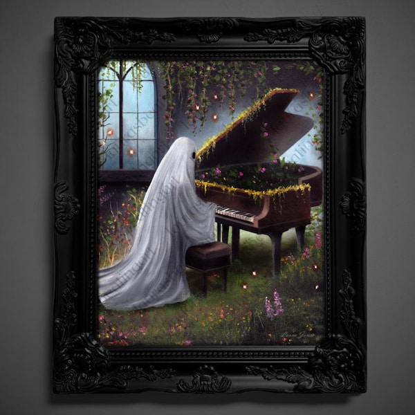 Human-Made Art (nicht AI) PRINT - ""Forgotten Song"" (1795)"